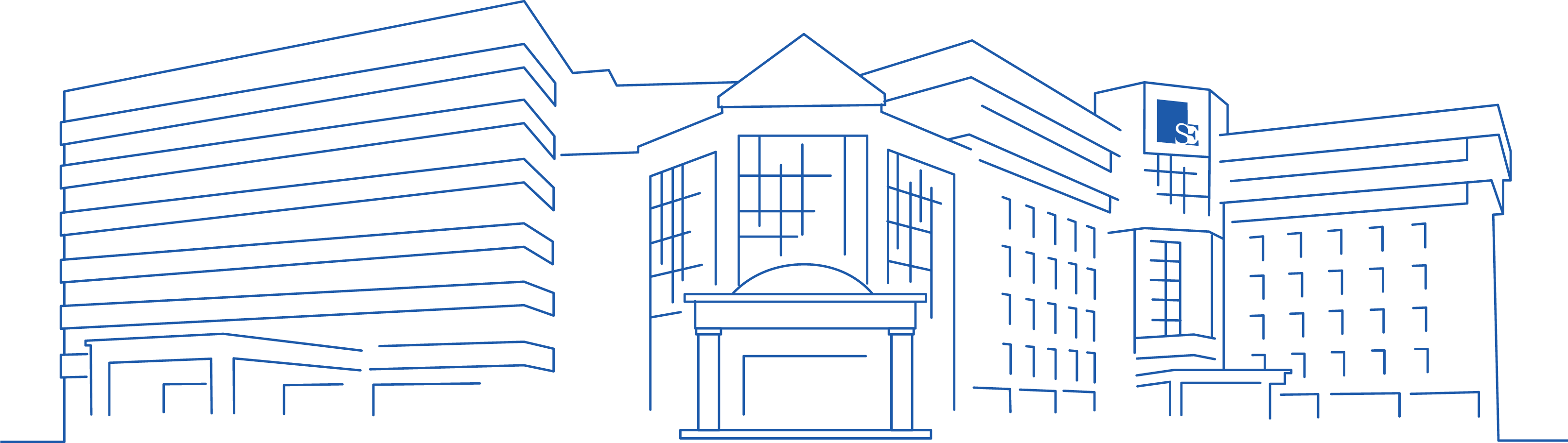 MedCenterBuilding-LineArt